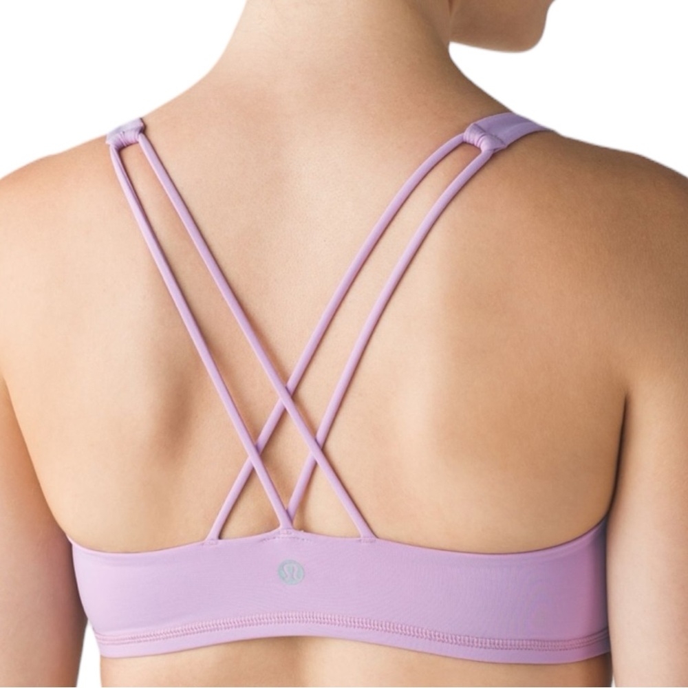 LULULEMON “Free to be” Bra in Rose Blush (First Release) Size 14 — WOW WOW WOW! - Picture 11 of 11